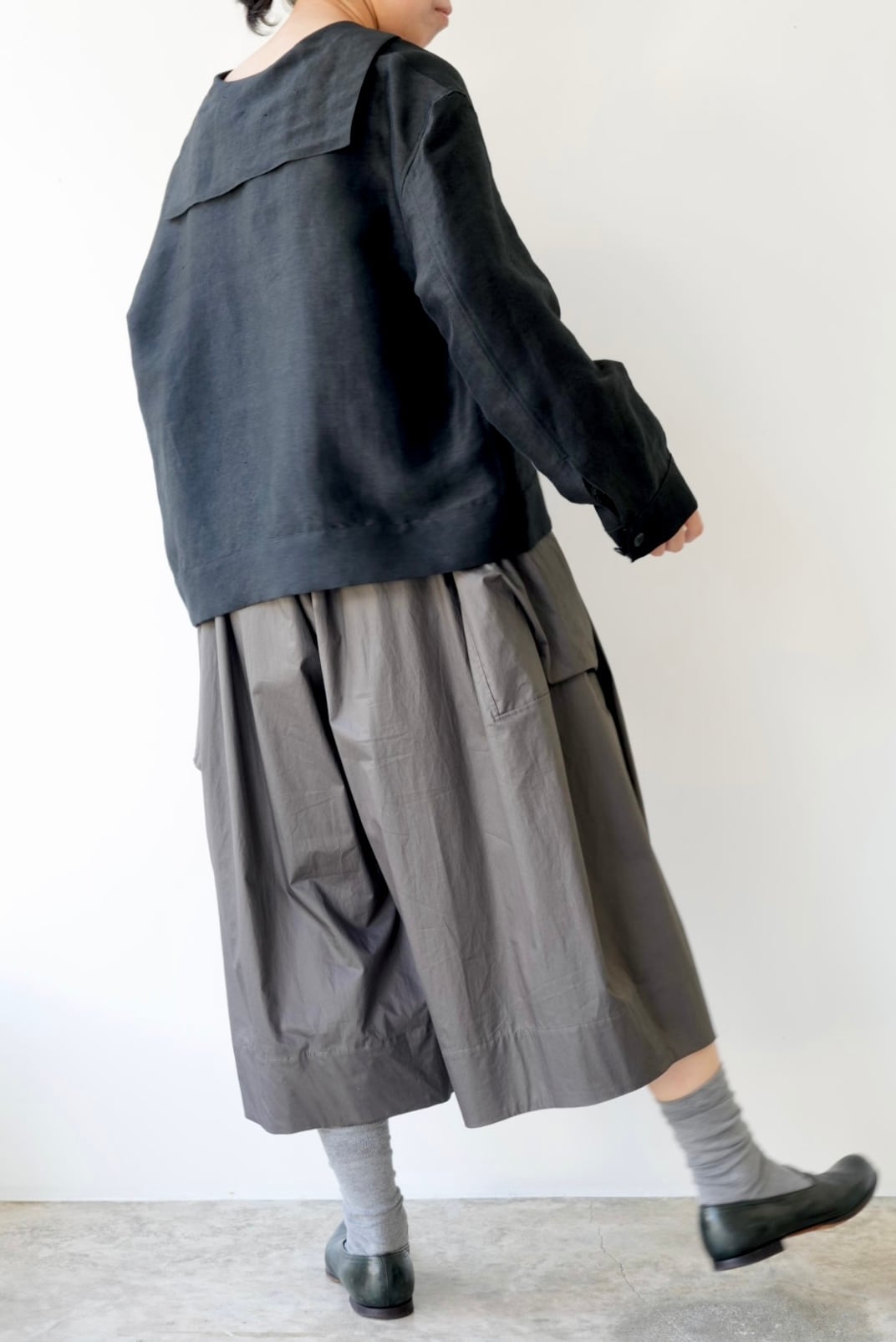 TENNE HANDCRAFTED MODERN ビッグポケットキュロット | Vie