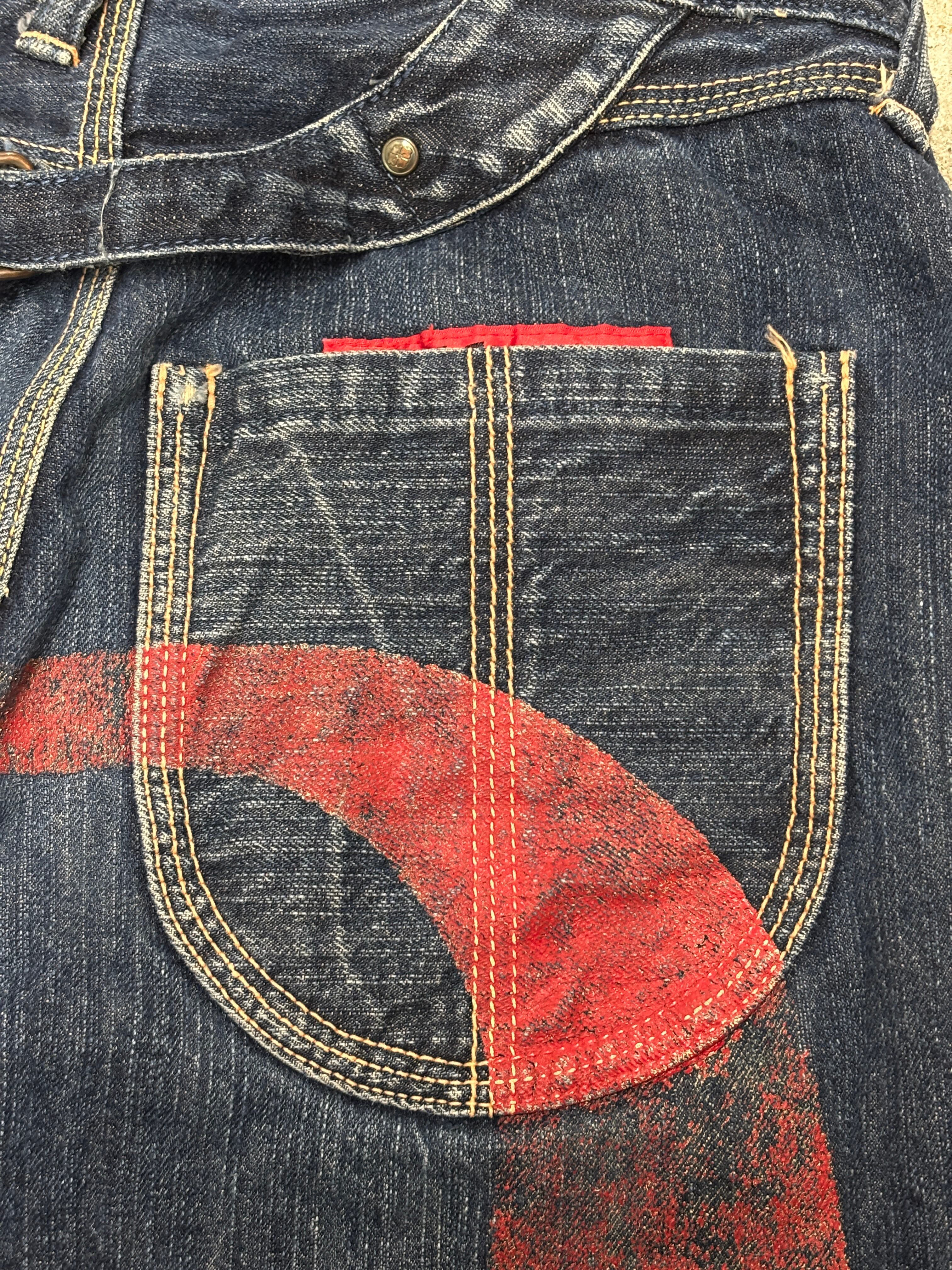 EVISU/YAMANE Denim/lot 1959/W31/L31/山根デニム/カモメプリント