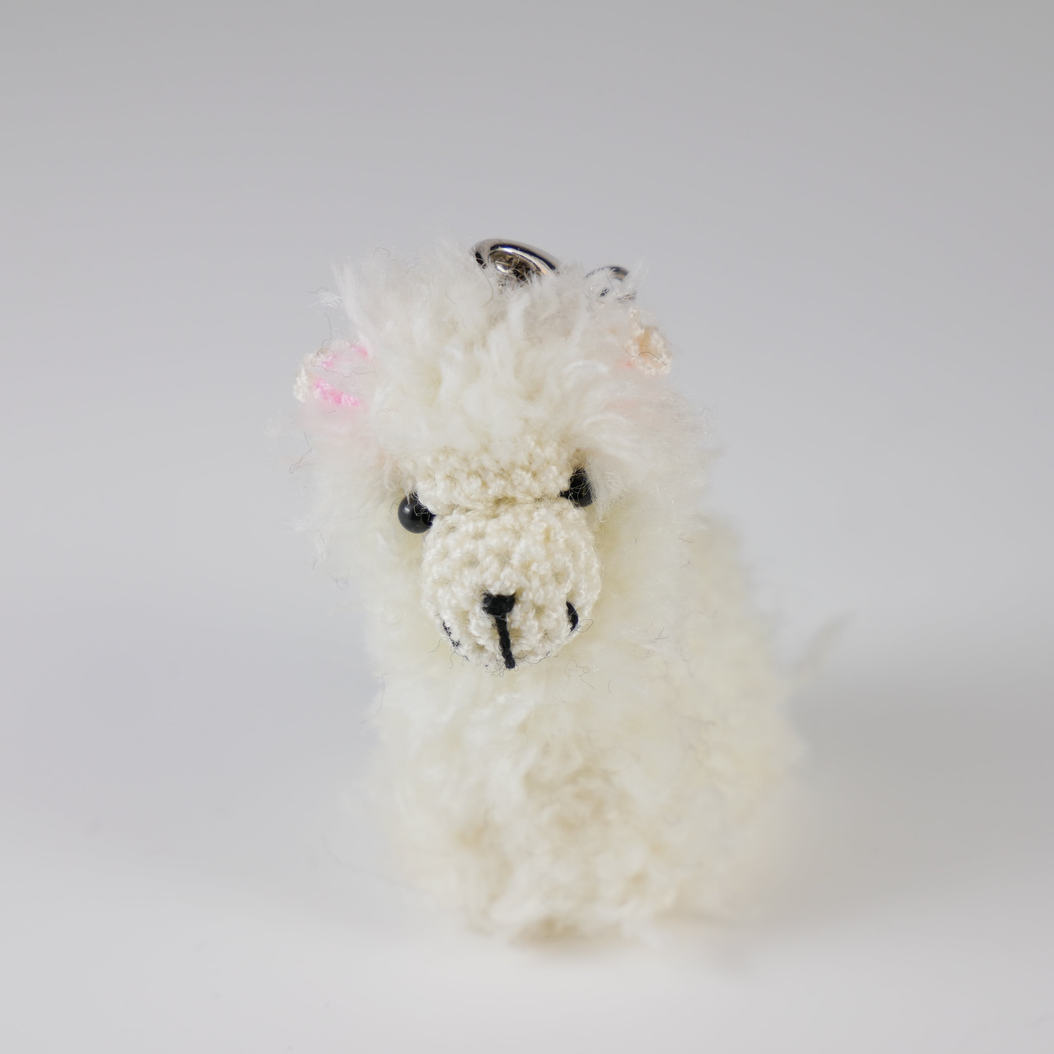 アルパカ 編みぐるみストラップ | サファリマーケット