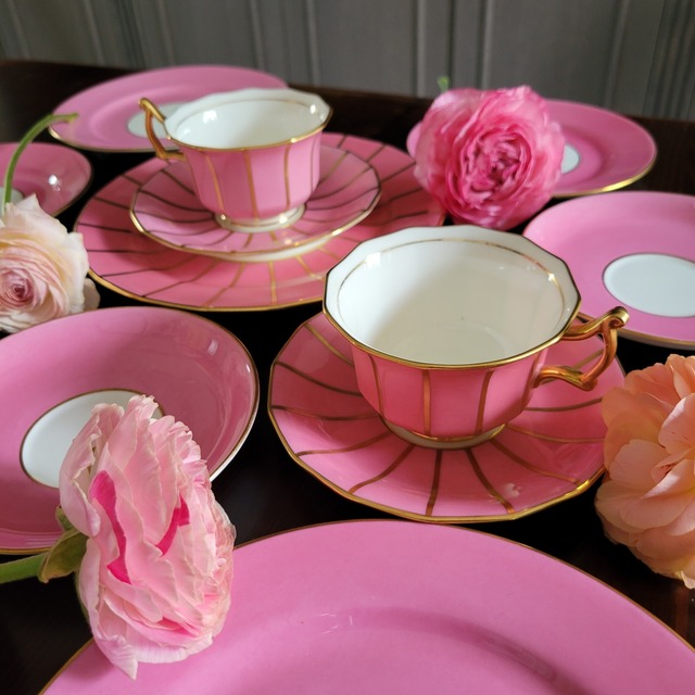 コウルドン　老舗特注品カップ＆ソーサー　1910年頃