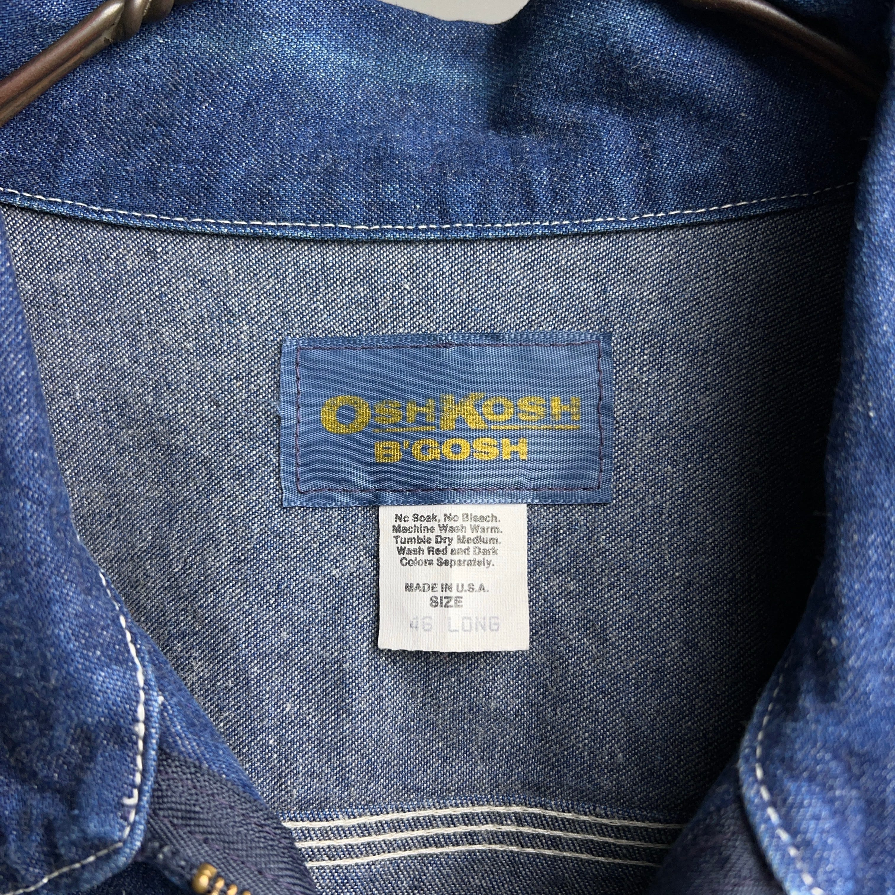 80's OSHKOSH B'GOSH DENIM JACKET 80年代 オシュコシュ デニム