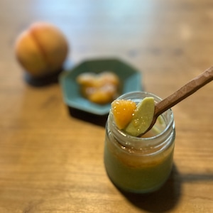 季節限定！完熟ももシロップたっぷり豆乳くずプリン（乳製品、卵不使用)プレーン＆緑茶　各3個　計6個セット