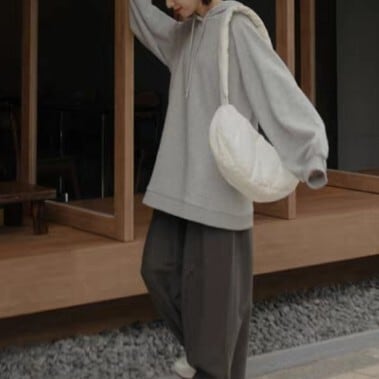 オーバーサイズ スウェットプルオーバー L1167