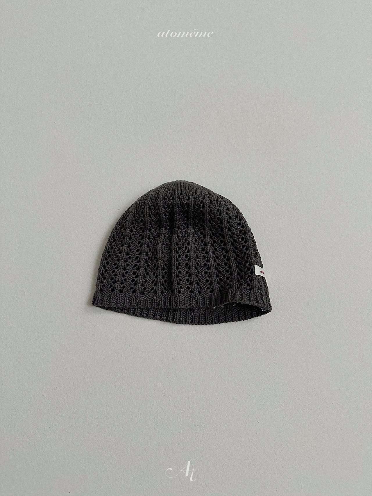 [atomeme] Milk tea beanie / [아토메메] 밀크티비니