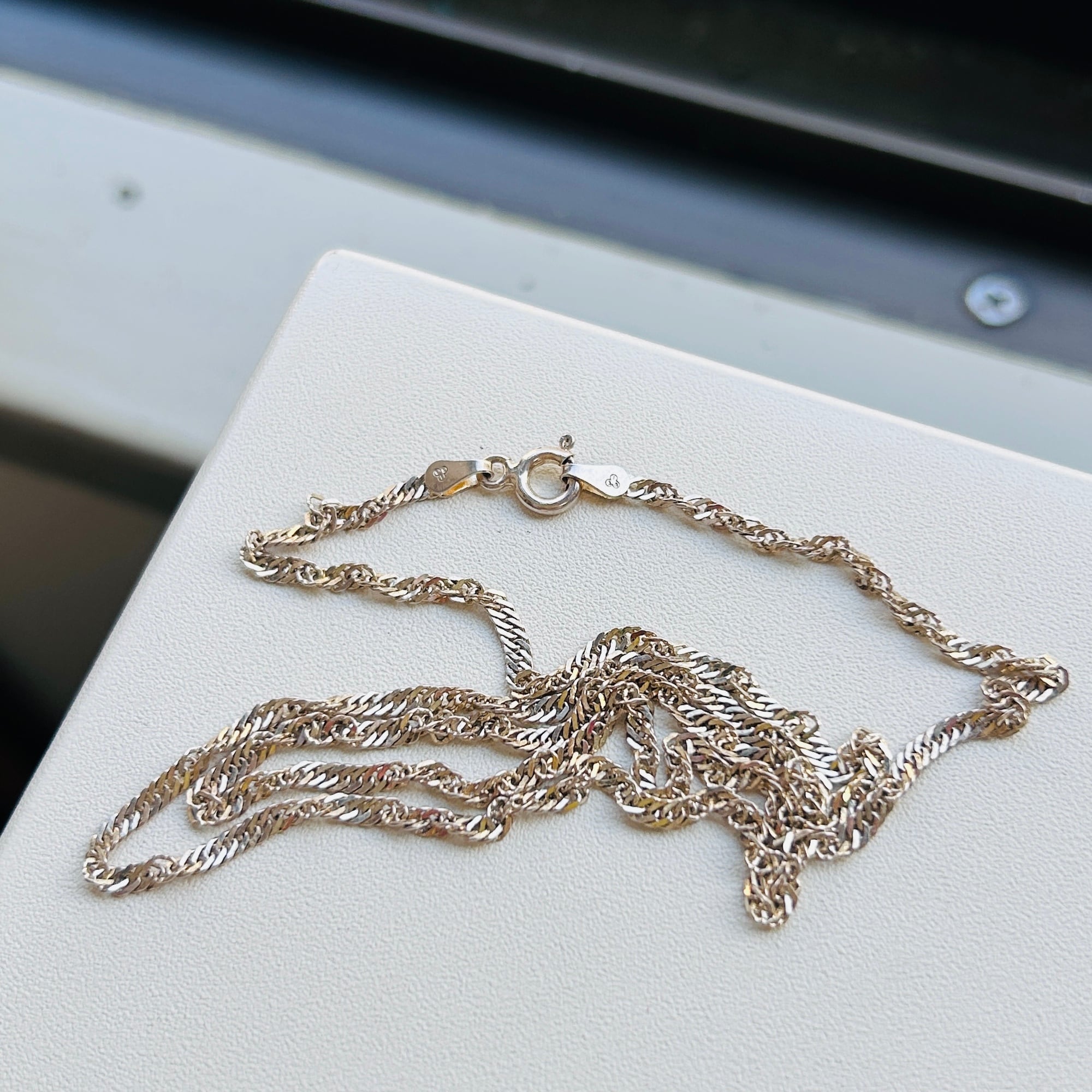 Italy シルバー925 キヘイツイストチェーン（51cm） | Milo Antiques