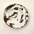 粉引渇水三足小皿【榛澤宏】