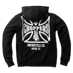 ドミネーター ジップ フ―ディー ジャケット:West Coast Choppers ウエスト コースト チョッパーズ