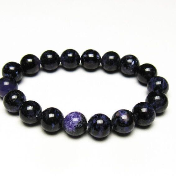 チャロアイト ブレスレット 12mm 一点物 メール便可 111-49257