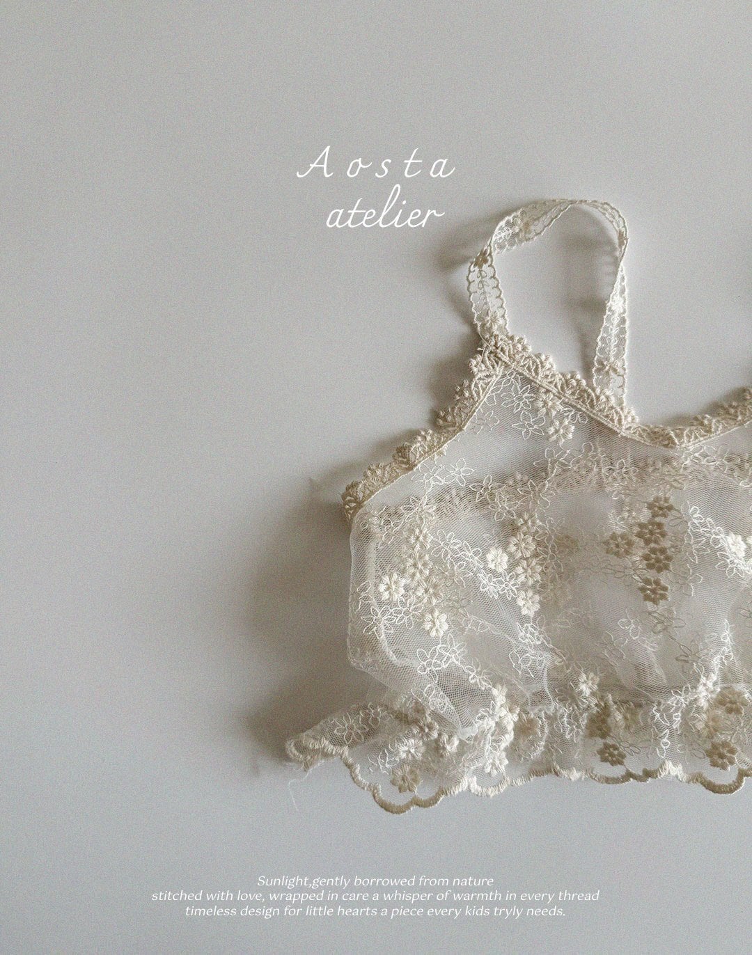 sold out»«Aosta» レースビスチェ | capucapu