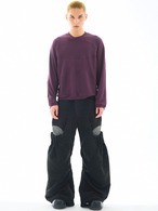 54A0 Deconstructed Bamboo Knit Top