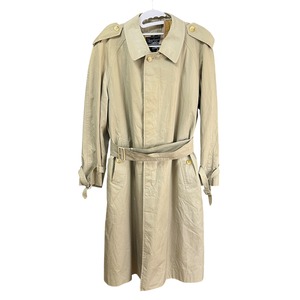【最終処分SALE】Burberrys バーバリーズ ノバチェック ステンカラーコート ベルト/ライナー付き C-TK83  ベージュ A-11447