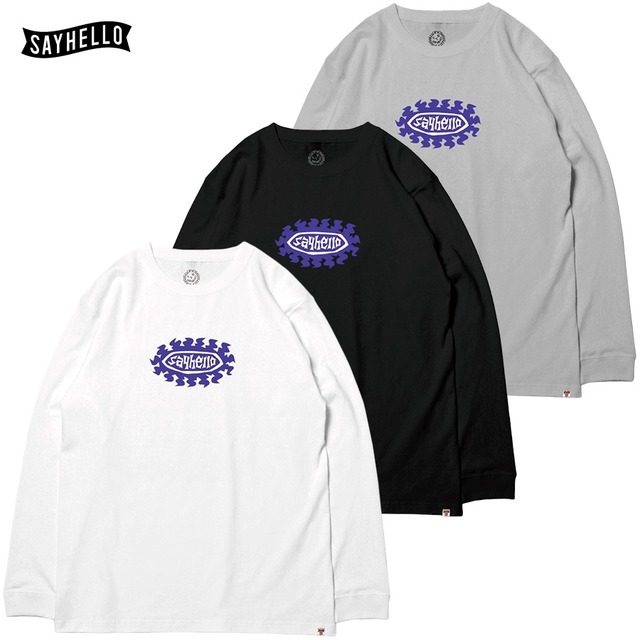 SAYHELLO : Fire L/S Tee