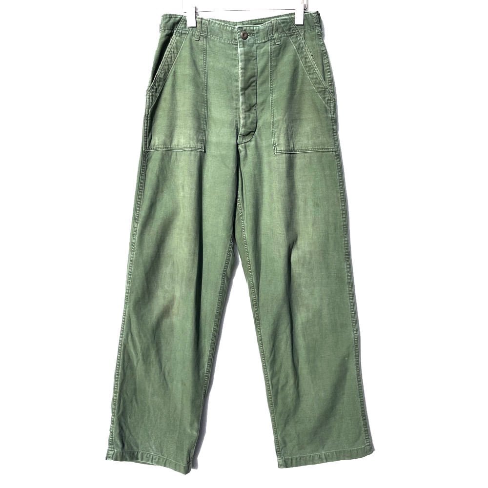 パンツ 70s U.S. Militaly Fatigue Pants USARMY] Military Fatigue Pants Baker Pants [1970s-] Vintage