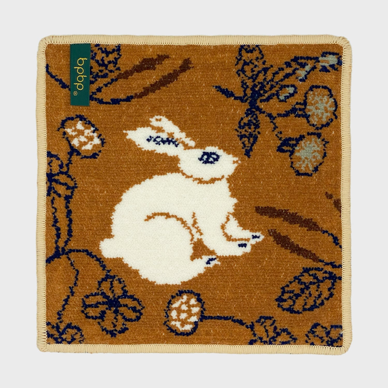 Miyuki Matsuo】 松尾ミユキ CHENILLE HANDKERCHIEF ウサギ シェニール