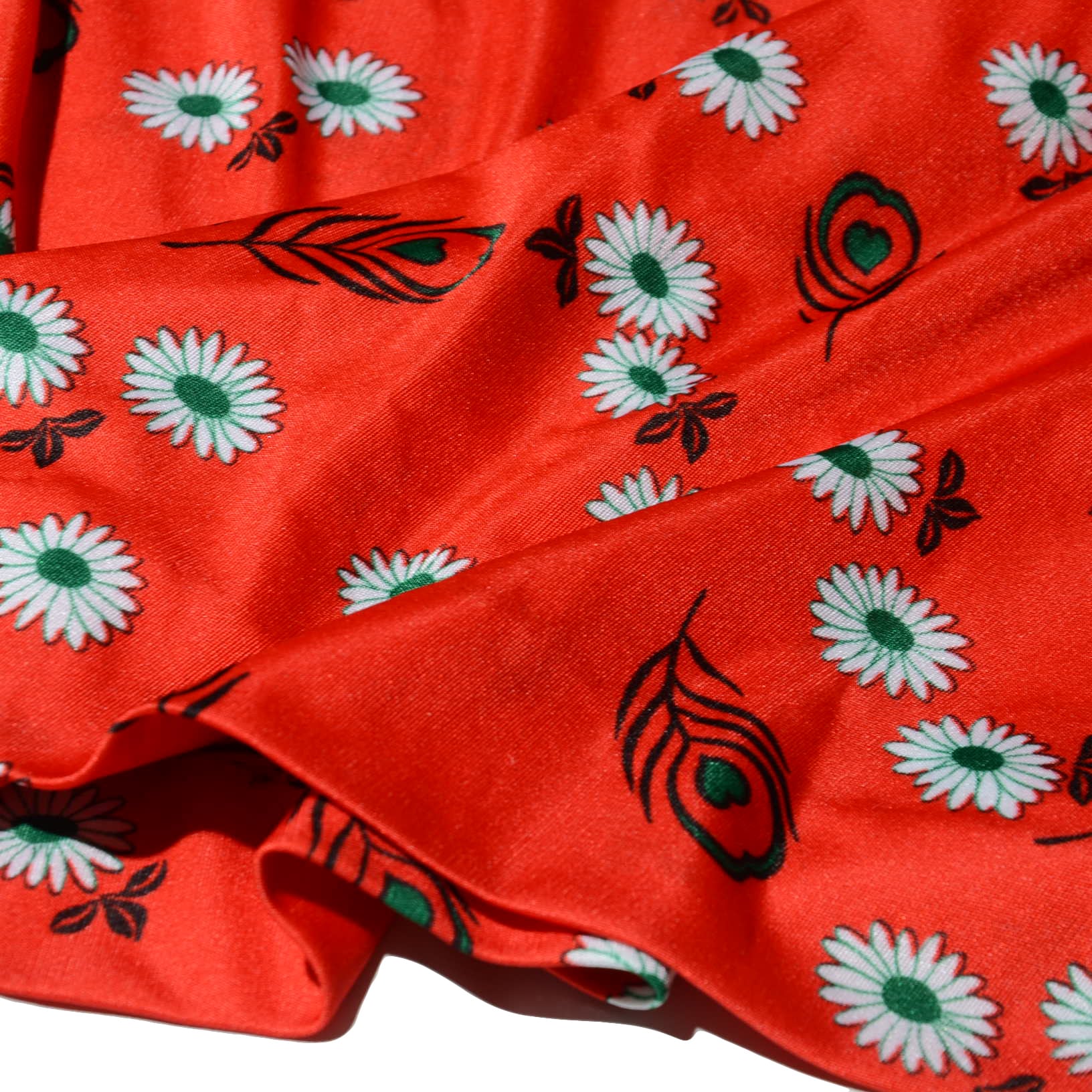 80's Hanaemori ban-lon for vivid. retro floral skirt | boutique