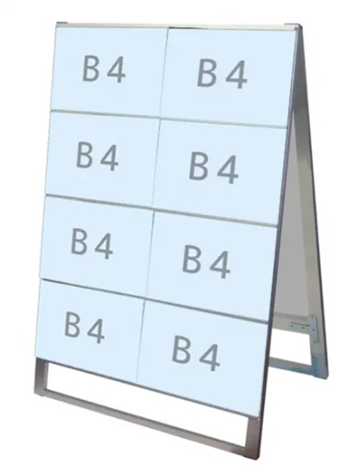 カードケーススタンド看板 B4横16両面