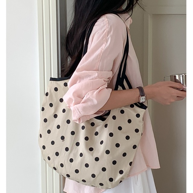 dot tote bag　J00323