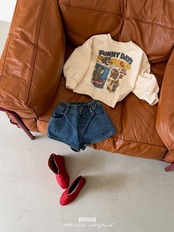 韓国子供服 / BANANA J / 26Autumn / ピーナッツハートパンツ / 秋服 / キッズ *XS~JS*