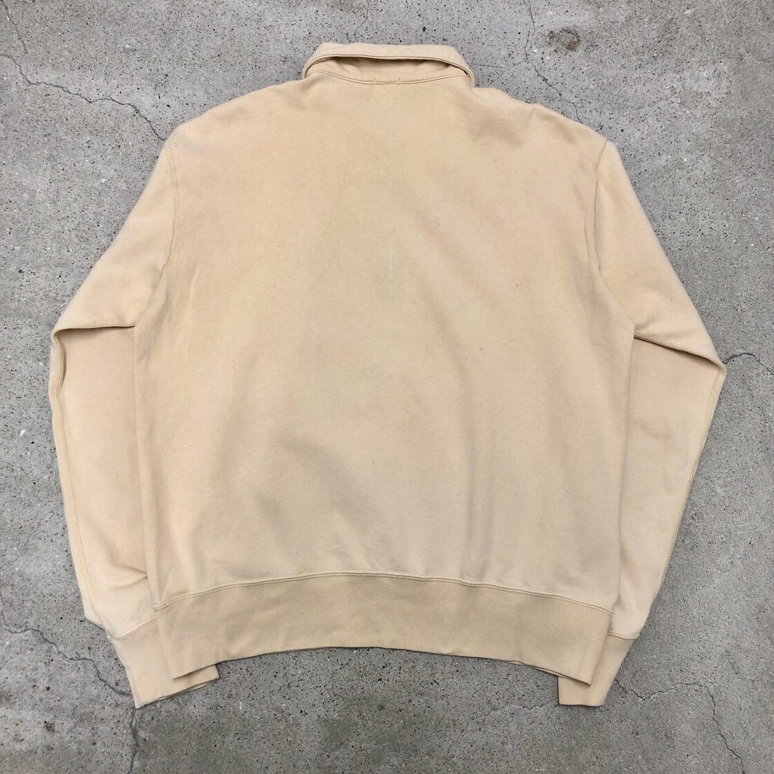 00s A BATHING APE/Half zip Sweat/初期タグ/M/ハーフジップスウェット 