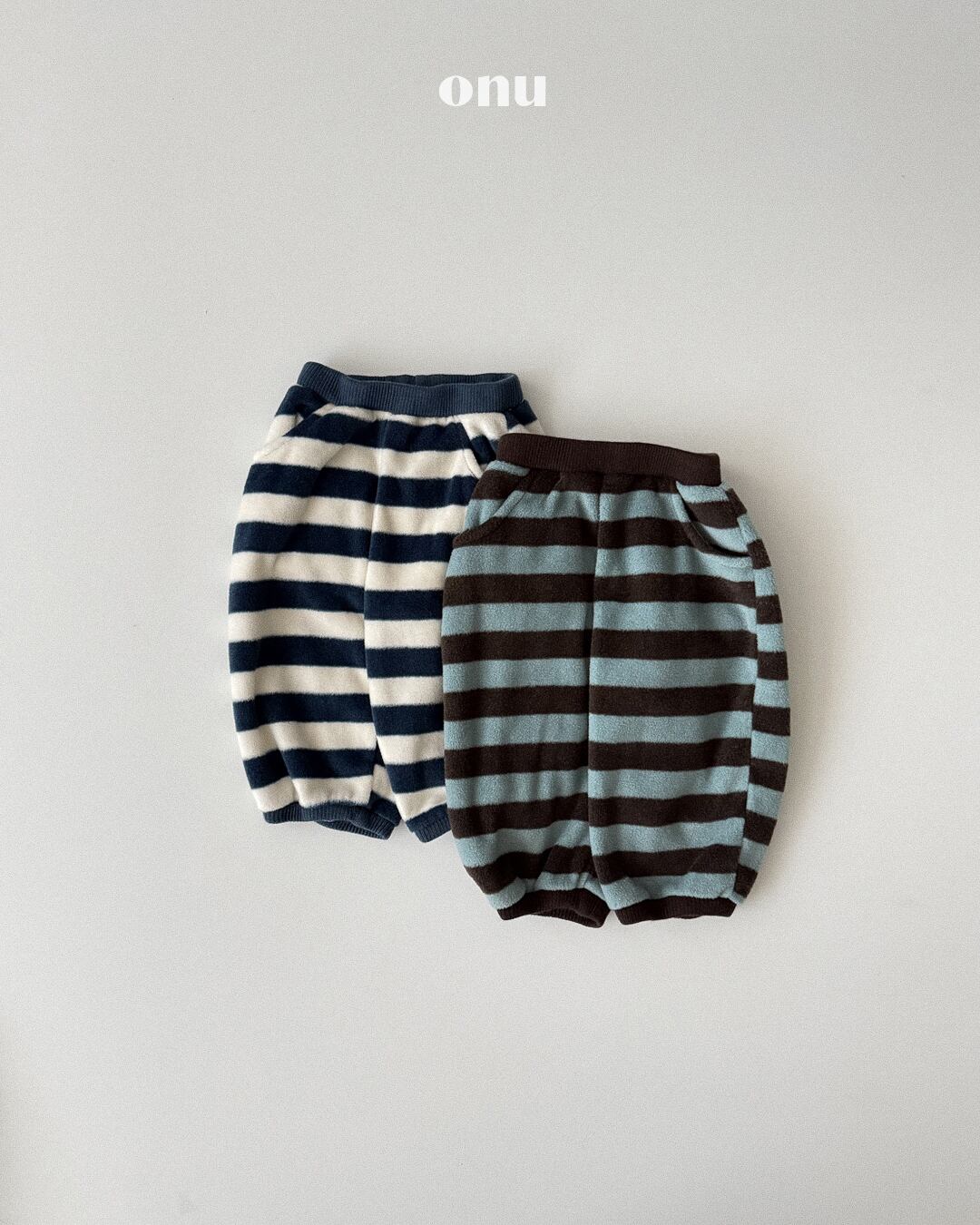 big striped pants【ONU】※12月中旬発送予定