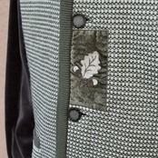 embroidery design tyrolean knit vest