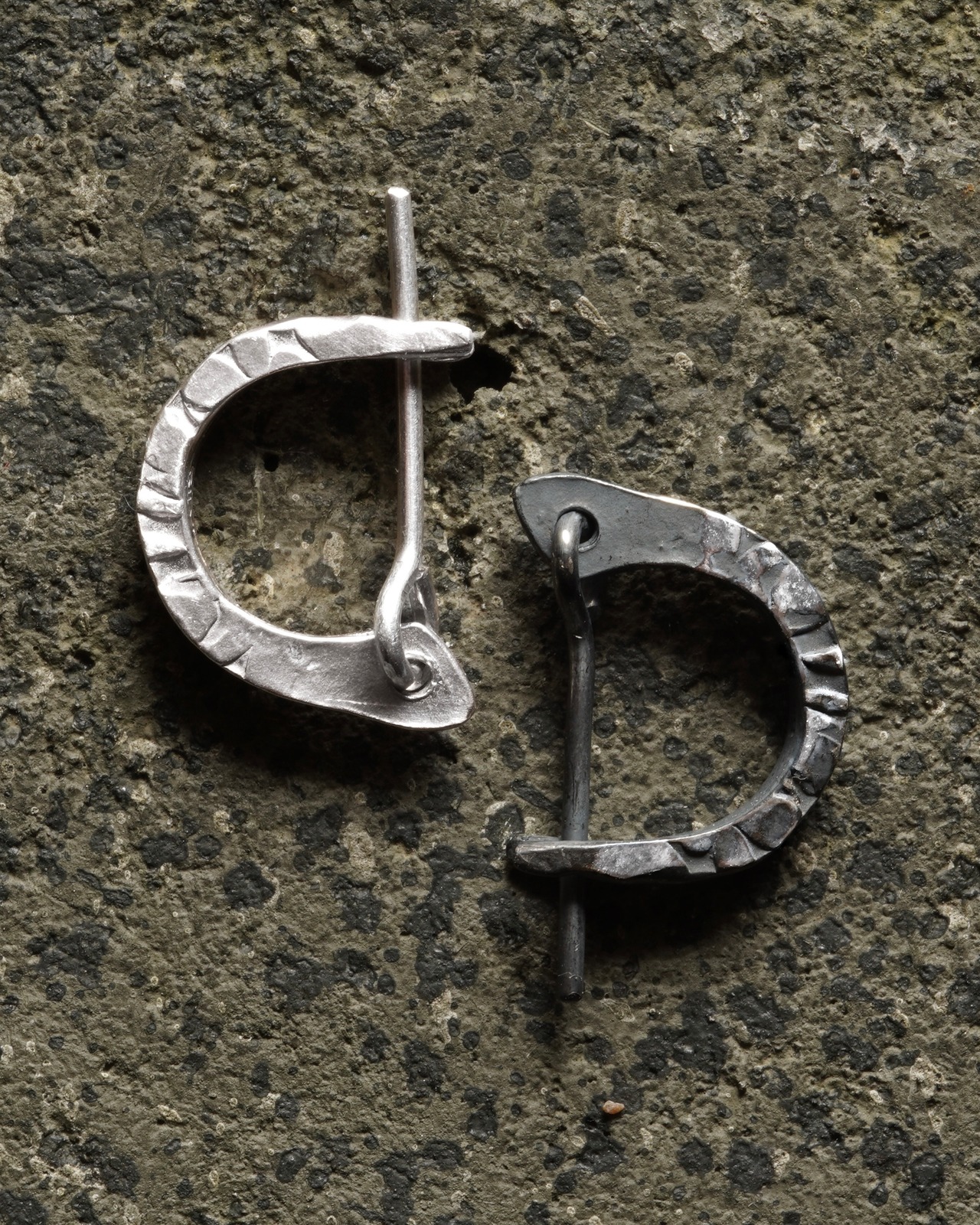 crack hoop pierce (silver925)