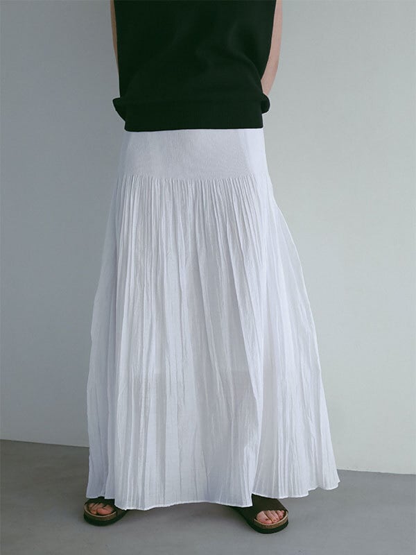 ETRE TOKYO ウエストジャガードロングスカート | FLICKA ASHIYA