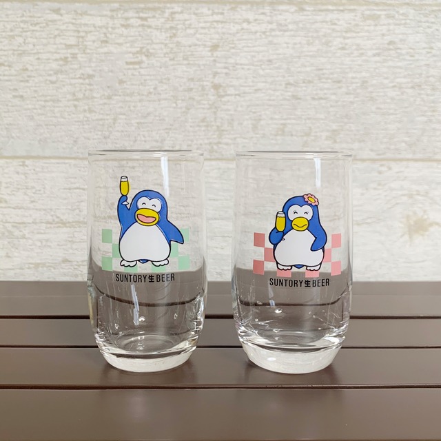 サントリー　パピプペンギンズ　当時物　グラス　2個