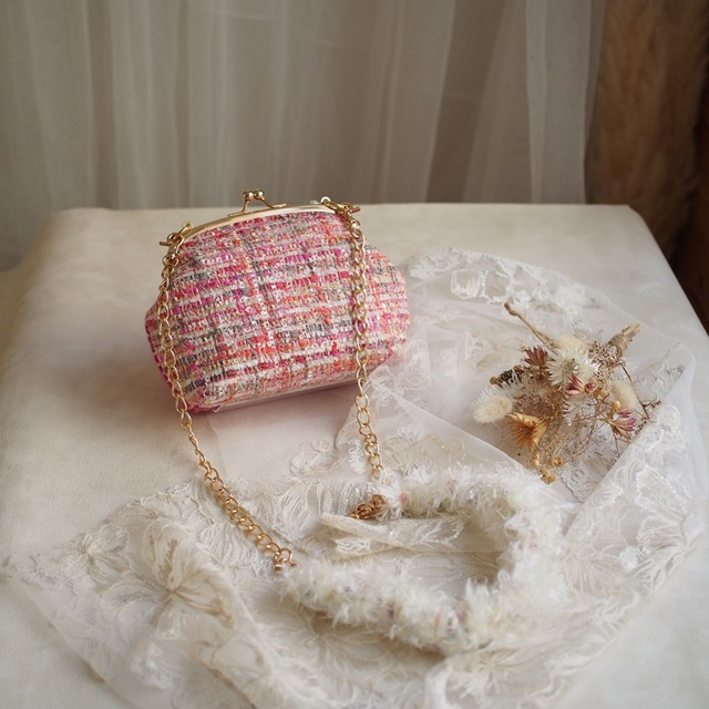 Louise がま口mini バッグ