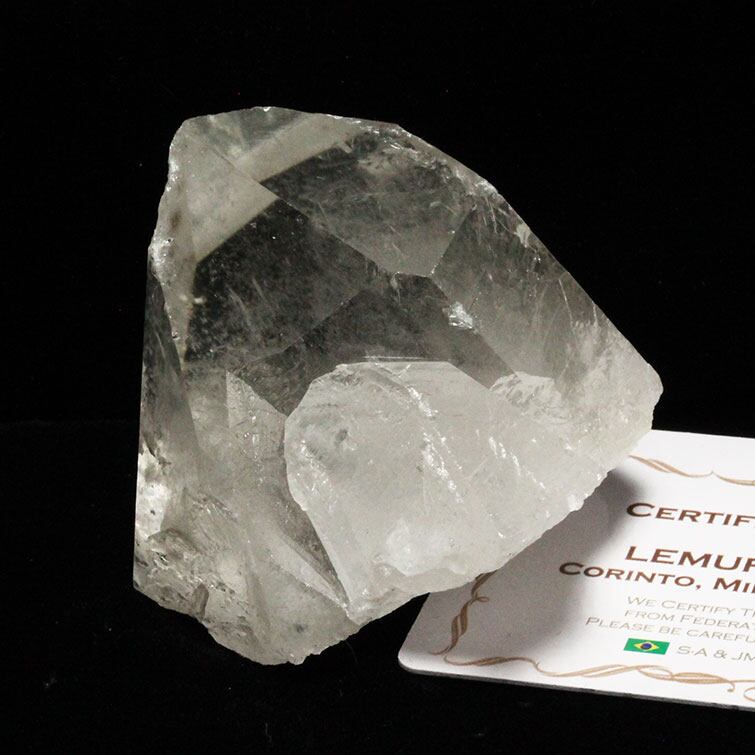 レムリアンシード 水晶 原石 ブラジル ミナスジェライス州 コリント産 セルフヒールド 証明書付属 一点物 おまかせ便 271-310