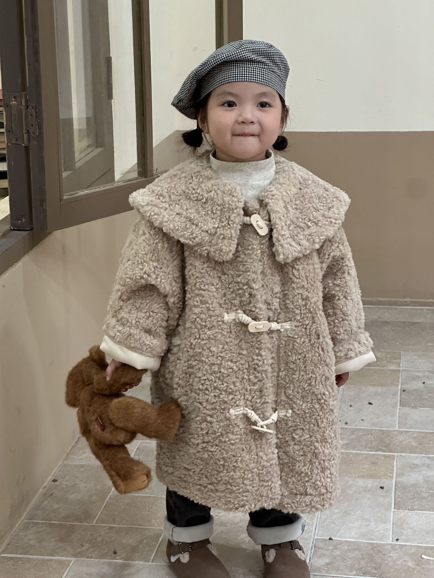 ロングダッフルコート