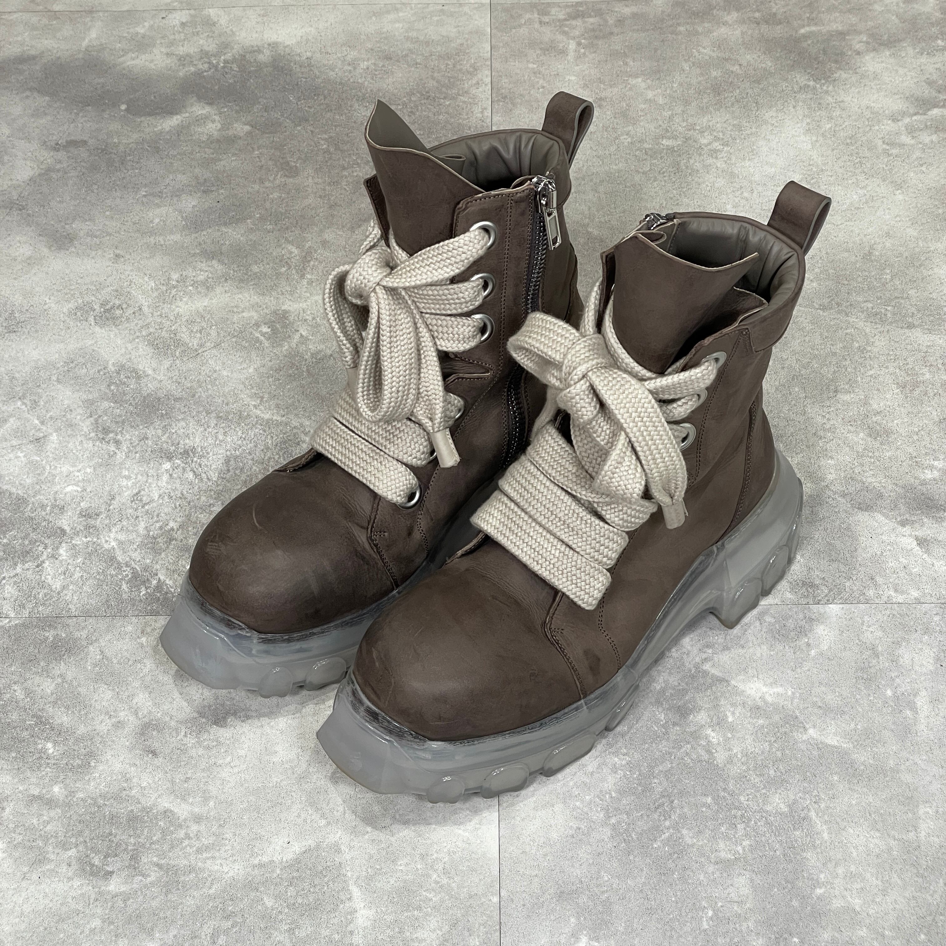 Rick Owens Jumbolaced laceup トラクターブーツ 43（RICK OWENS 