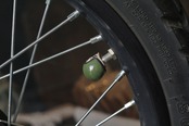 VINTAGE HELL'MET VALVE CAP /CC110グリーン