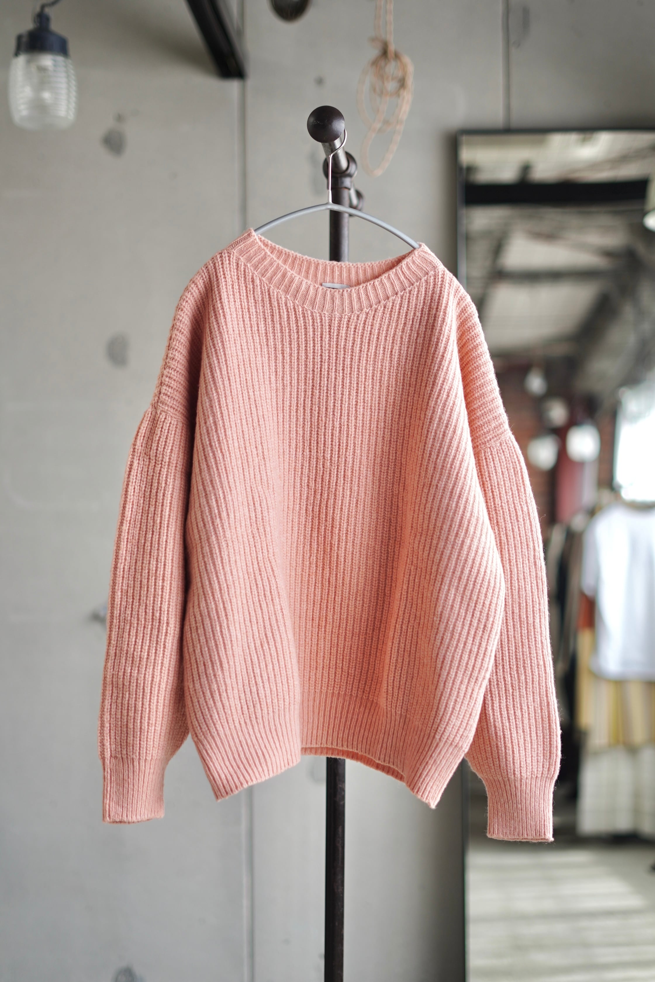 Baserange / MEA PULLOVER (PINK FA) | JUQUI Online