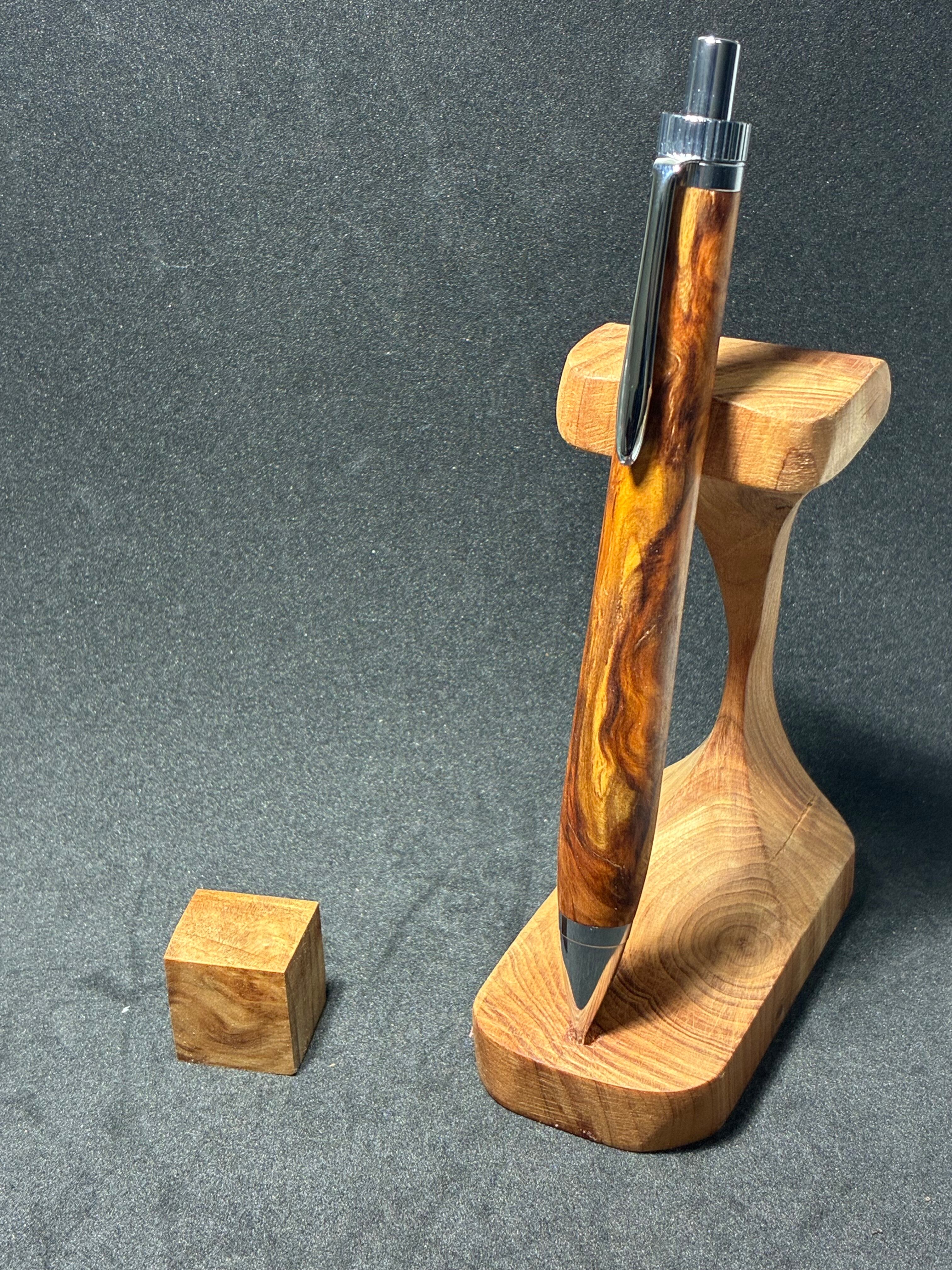 栃縮杢スタビライズドウッドシャーペン0.5mm | 一蒼工房