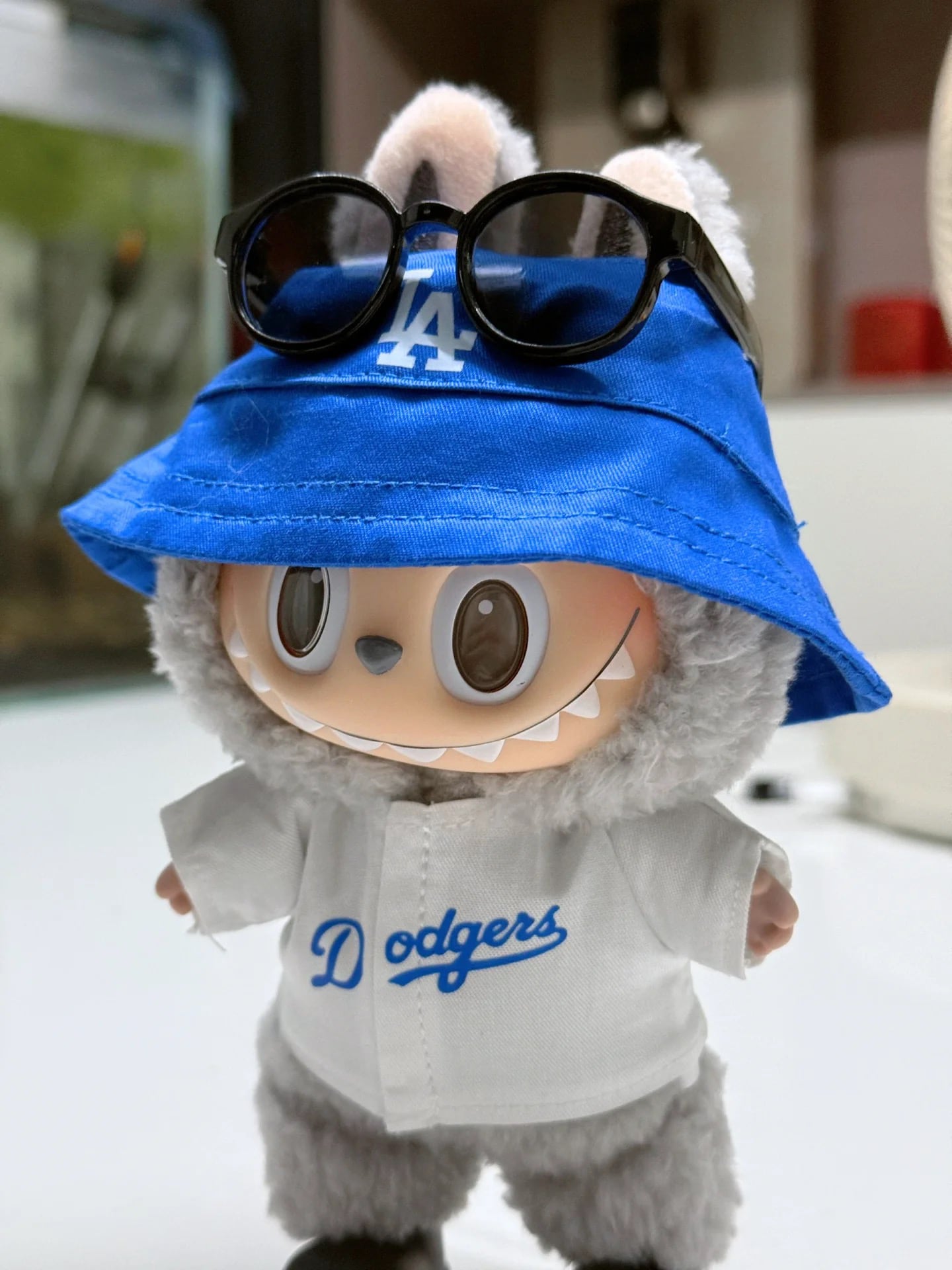 帽子+シャツ】 夏の応援コスチューム！ラブブ用 スポーツユニフォーム