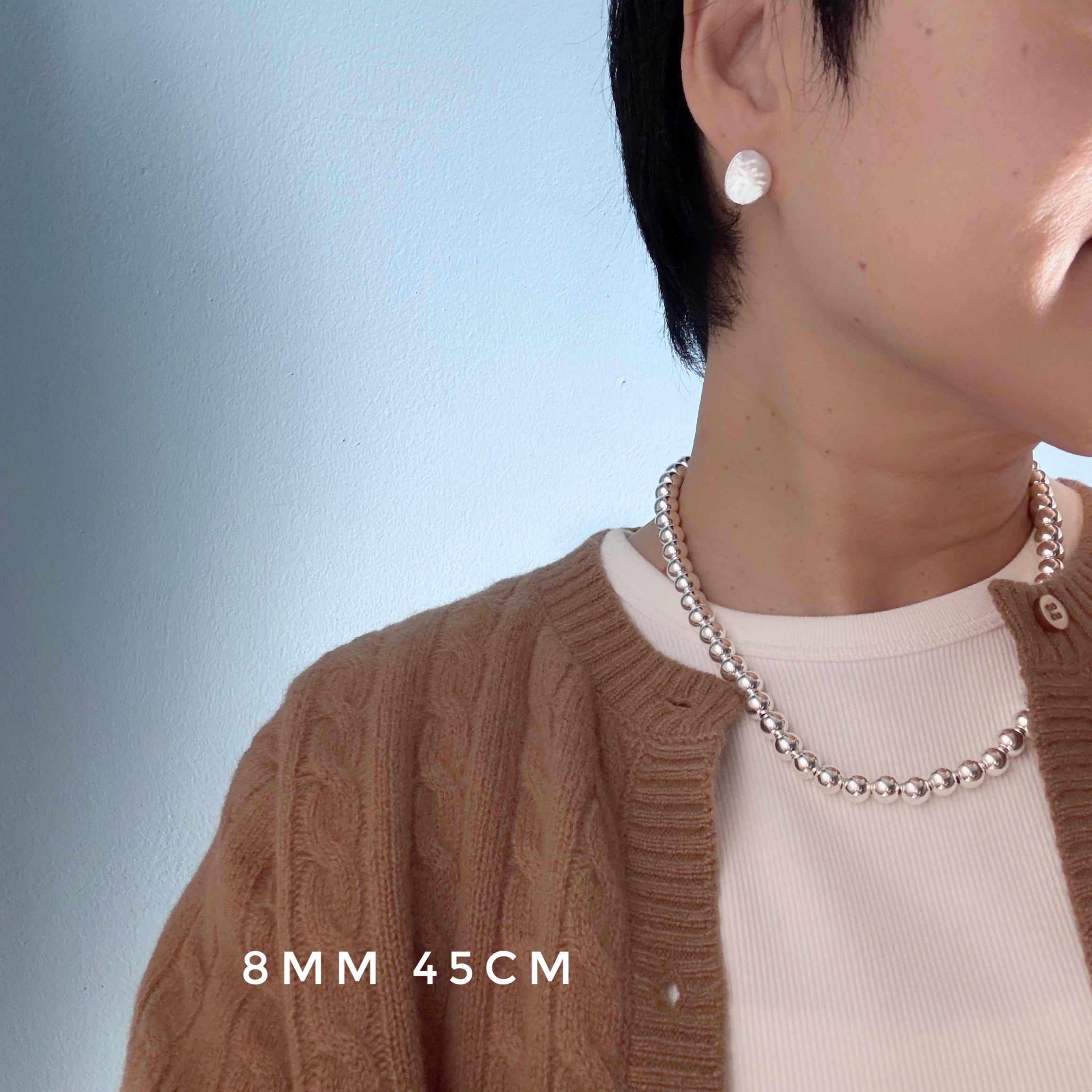 AKASHIC TREE ナバホパール ネックレス 45cm AKASHIC TREE ナバホパール ネックレス 45cm AKASHIC TREE ナバホ