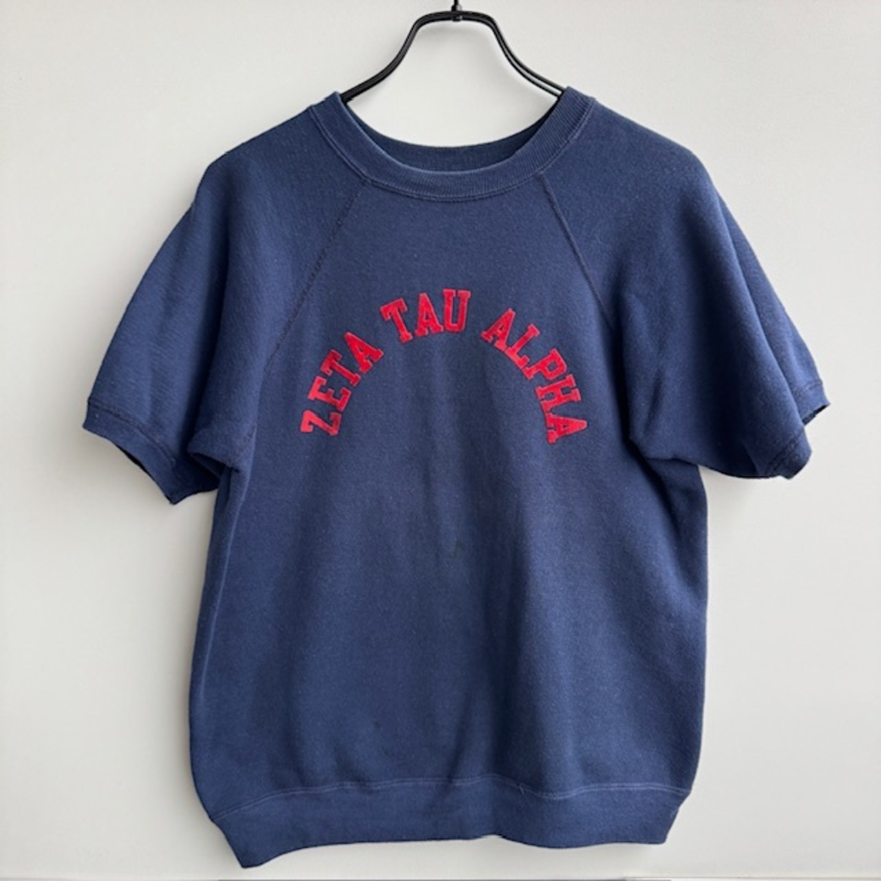 60s ショートスリーブカレッジスウェット