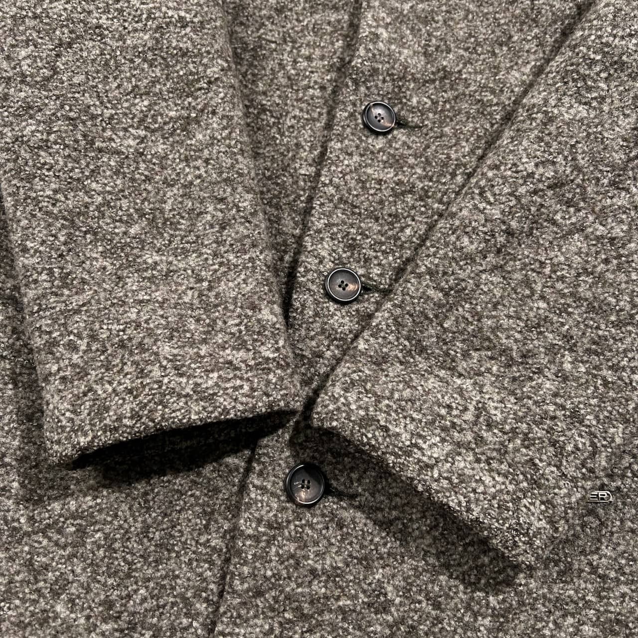 90s オーストラリア製 GEIGER ガイガー モールウール コート ジャケット サイズ 50 /チロリアン/ビンテージ/グレー系