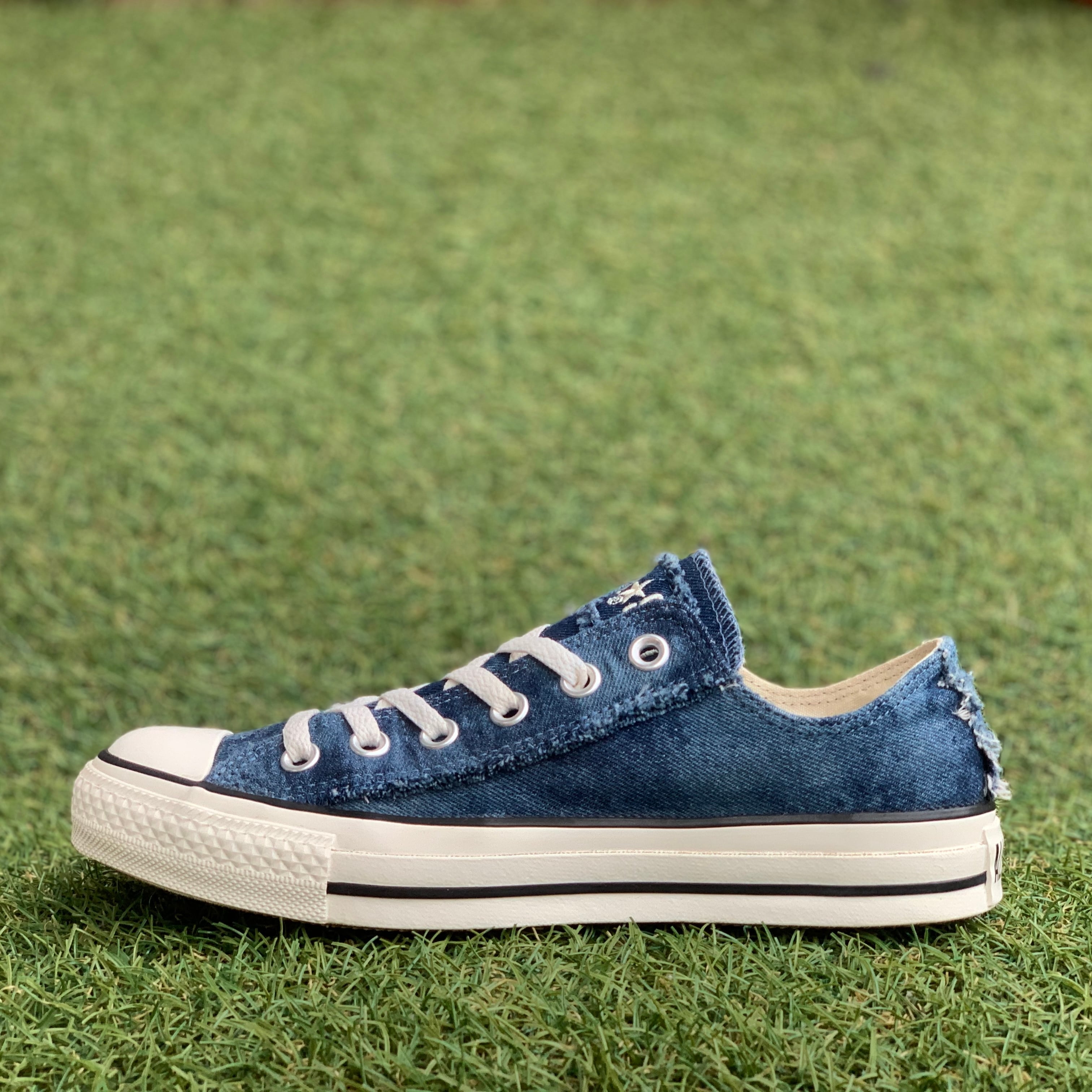converse ALLSTAR WORNOUT DENIM SLIP OX コンバース オールスター ウォーンアウト デニム スリップ オックス F871