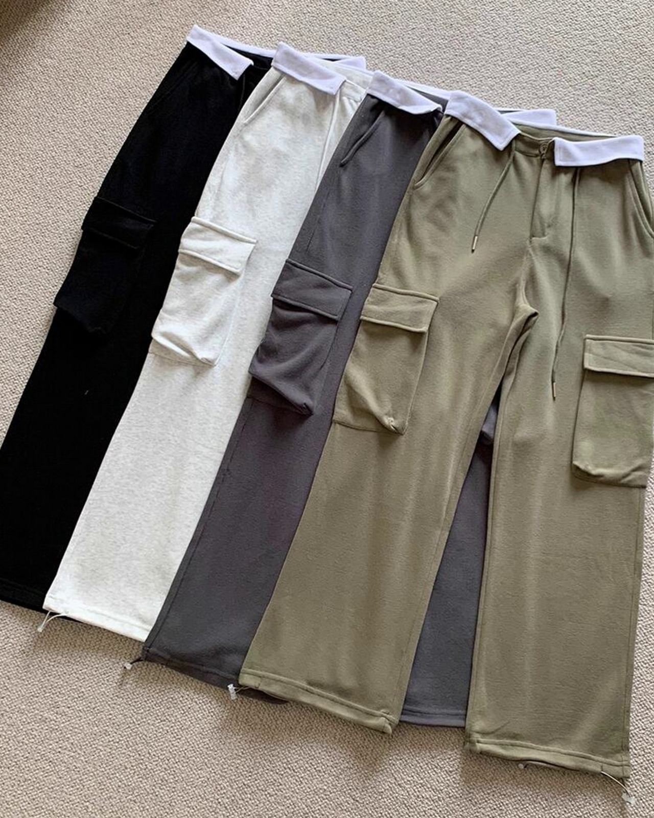 ストリングカフスワークウェアカジュアルパンツ 4color  A0593 - 20
