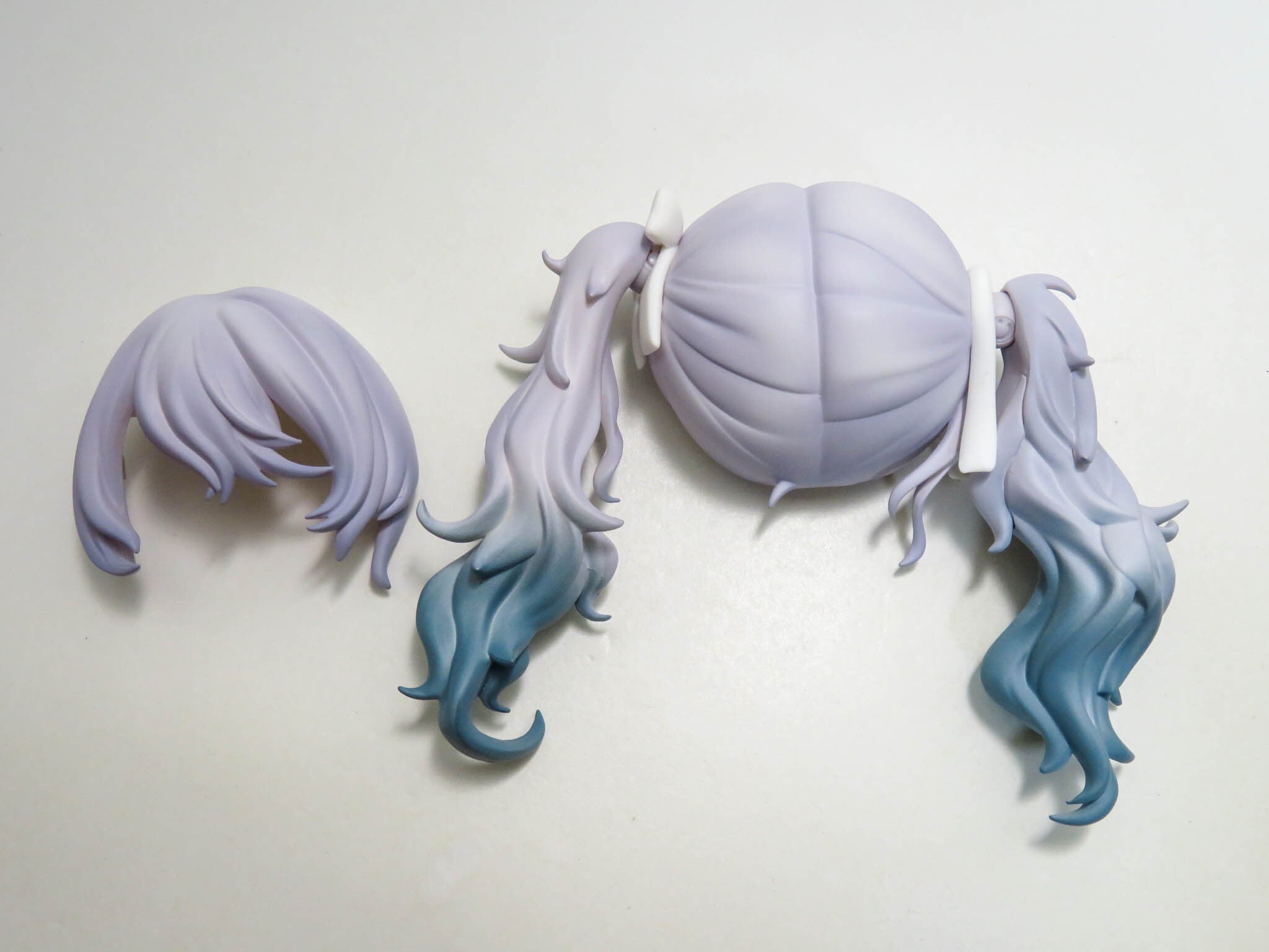 再入荷(A−ランク)【1930】 初音ミク 誰もいないセカイVer. 髪パーツ ツインテール ねんどろいど
