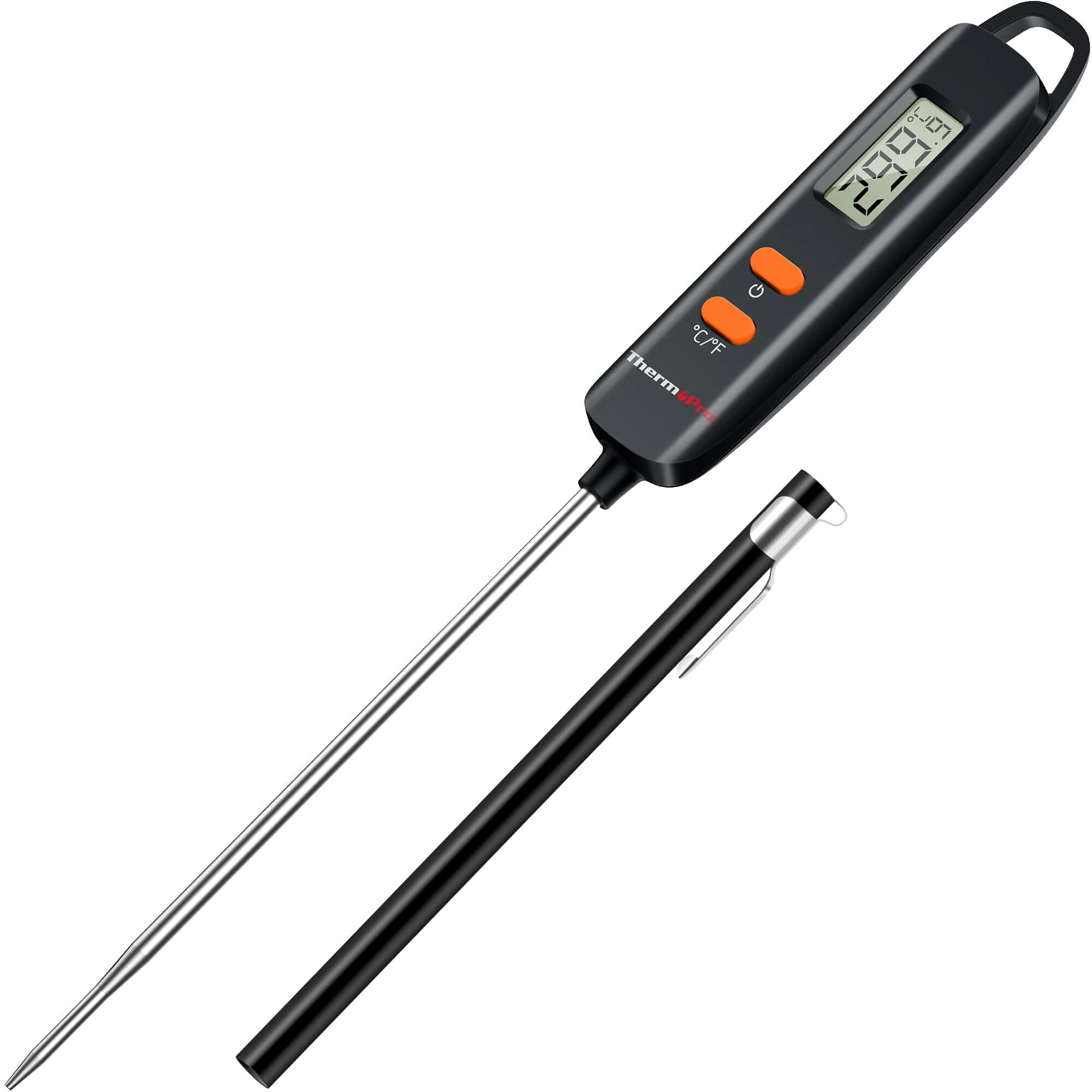 防水速読温度計 料理用 超長いプローブ 防水速読温度計 料理 超長いプローブ 丸洗い 防水IPX7 速読2
