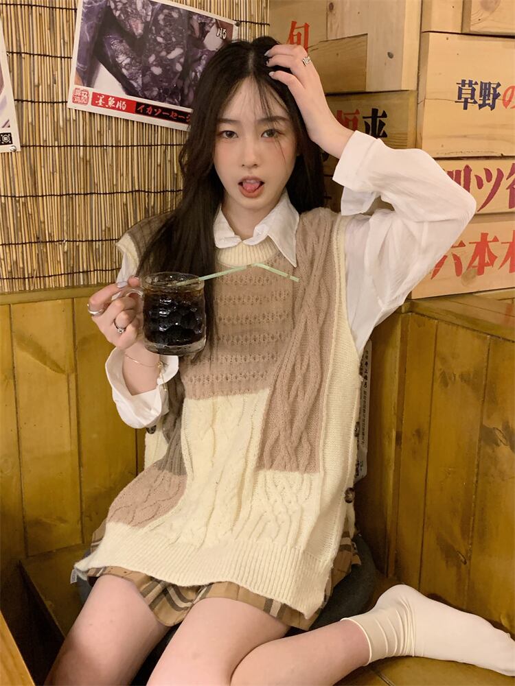 スタンダードスタイルオータムルーズトップス レトロ 秋物 モンロー96149762081