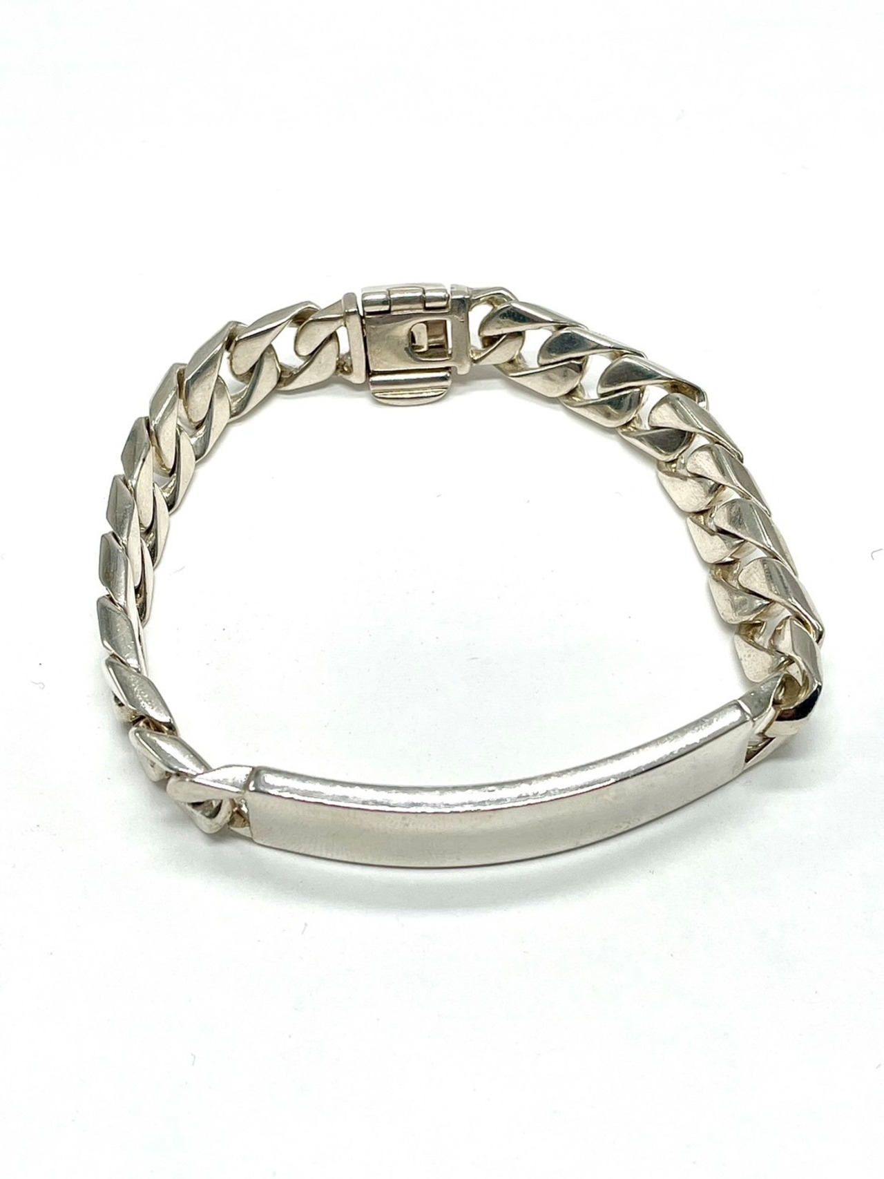 Tiffany&co　ヴィンテージ IDブレスレット 喜平チェーン