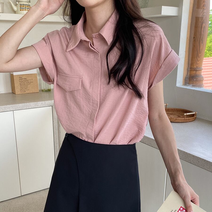 【tops】POLOネックTシャツ M32941