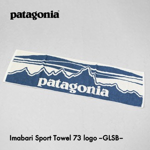 Patagonia [パタゴニア正規代理店] Imabari Sport Towel -73 logo -GLSB- [TW012] 今治スポーツ・タオル・73ロゴ・カラー： Glass Blue・MEN'S / LADY'S [2025AW]