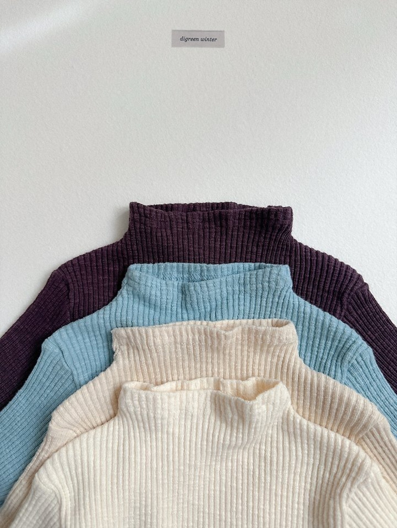 〖取寄〗韓国子供服 / 26winter / Digreen / トープタートルネックT / キッズ / 冬服 *S~2XL*