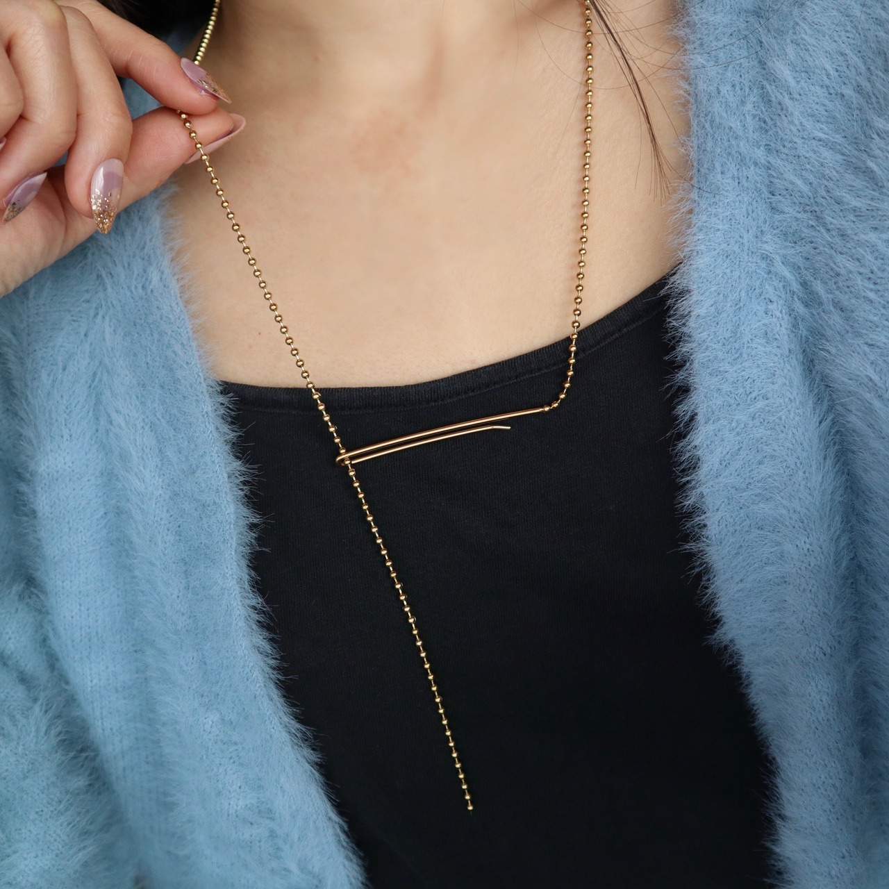 194N　ボールチェーンラリエット