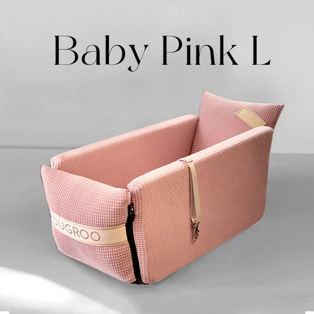 All Round Console Box Car Seat -L Size【BabyPink】/ Dugroo / 日本未入荷